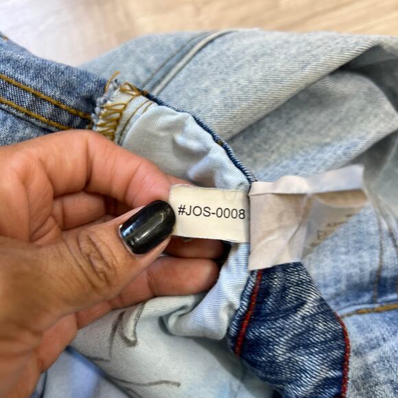 Jack Of Spades High Roller Stretch Jeans W36 L34 Straight Leg Light Wash Jean - Picture 9 of 13